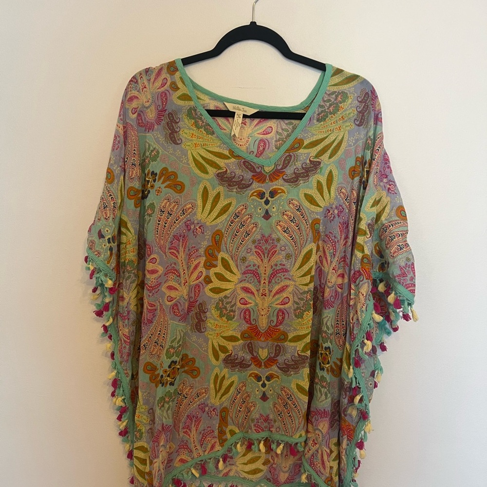 Matilda Jane colorful printed swim cover up